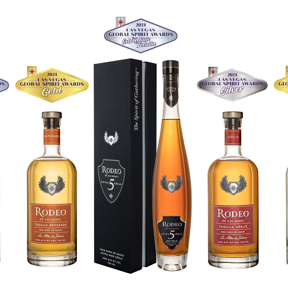 Rodeo de las Aguas® Tequila Named “Best Blanco” and “Best Extra Añejo” by 2024 Las Vegas Global Spirit Awards