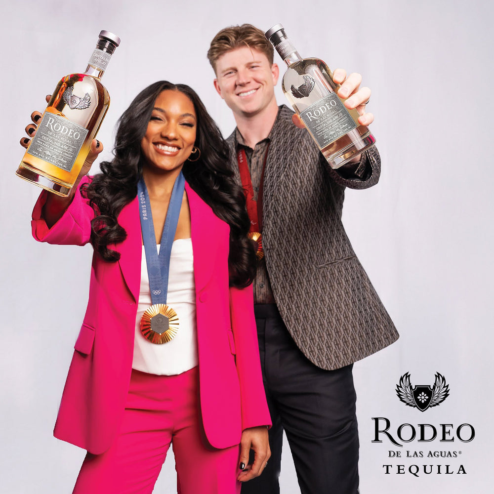 Tara Davis-Woodhall, Hunter Woodhall, Rodeo de las Aguas Tequila, Bar & Restaurant Expo in Las Vegas