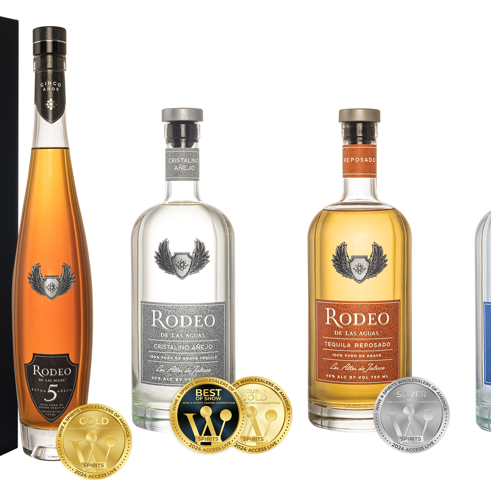 Rodeo de las Aguas™ Tequila Wins Five Medals including Best of Show at the 2024 Access LIVE Wine & Spirits Tasting Competition